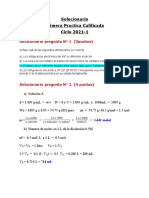 Solucionario de La Primera Practica Ciclo 2021-1