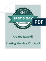 SFU 5 Day Challenge - Are You Ready - !