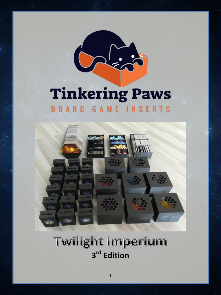 Twilight Imperium 3 | PDF | Tabletop Games | Gaming