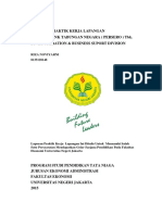 Laporan Praktik Kerja Lapangan Pada Pt. Bank Tabungan Negara (Persero) Tbk. Divisi Operation & Business Suport Division