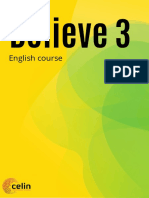 Believe 3 English coursebook summary