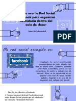 Uso Red Social FB para Educacion - E - Valenzuela