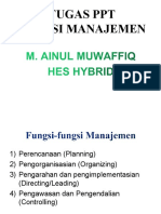 Tugas PPT Fungsi Manajemen