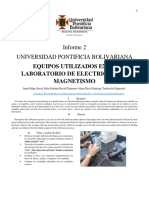 Informe 2 Electricidad