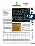 Perfiles U Acindar UPN: Características y especificaciones técnicas