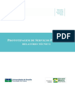 Prototipagem de serviços públicos: relatório técnico