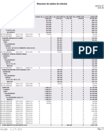 Resumen de Saldos de Clientes: Unoee 1.17.531