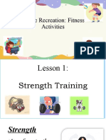 Active Recreation: Fitness Activities