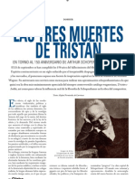 Las tres muertes de Tristán - En torno al 150 aniversario de Arthur Schopenhauer