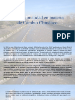 Institucionalidad en Materia de Cambio Climático