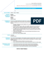 GUÍA DE APRENDIZAJE: Llenado de Esquema para Evaluación Diagnóstica