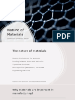 Nature of Materials: Introduction To Materials Science