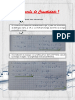 Evaluación de Consolidado 1 Quimica 1