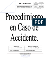 Procedimiento en Caso de Accidente