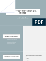 Elementos Y Principios Del Diseño: Gabriel Núñez, Ing. Mg. Escuela de Diseño Industrial