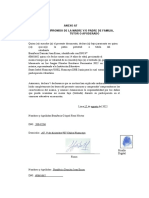 Anexo A7 Carta de Compromiso de La Madre Y/O Padre de Familia, Tutor O Apoderado