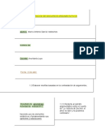 Unidad: 1: Valoración de Discursos Argumentativos