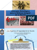 Concepto Estratégico para La Defensa Integral de La Nación