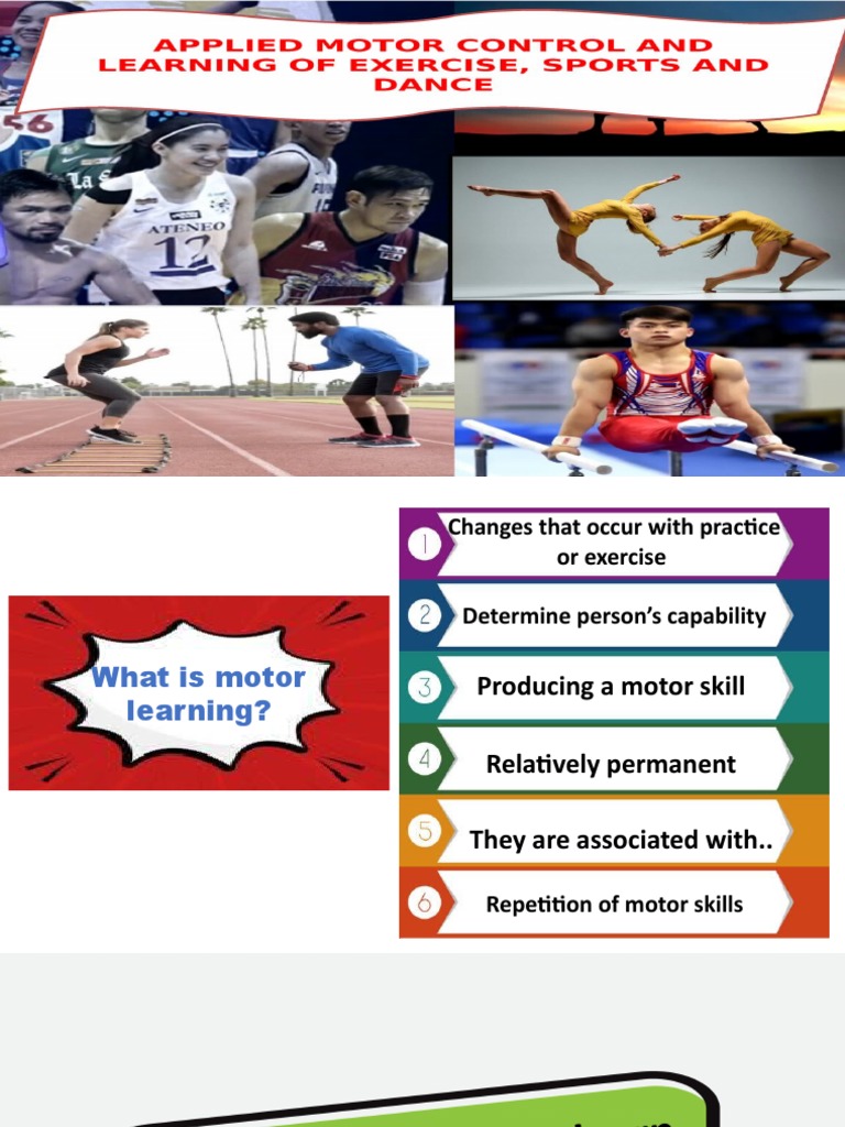 Applied Motor Control - 1st Topic | PDF | Motor Control | Learning