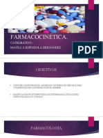 Farmacocinética: absorción, distribución, metabolismo y eliminación de fármacos