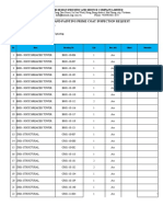 Blasting and Painting Prime Coat Inspection Request: Bao Anh Design Industry and Service Company Limited