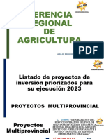 Obras Agricultura