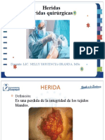 Heridas quirúrgicas: tipos y tratamiento