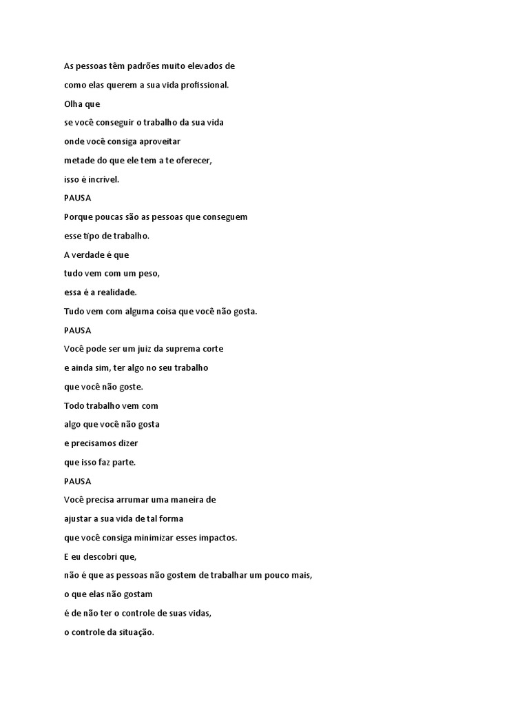 Conselhos de Carreira de Jeff Bezos | PDF | Empreendedorismo | Vida