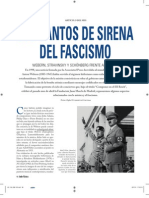 Los Cantos de Sirena Del Fascismo