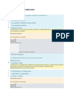 Examenes de Epistemología Examen 1: Retroalimentación