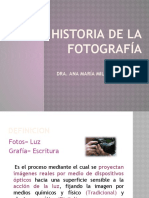 HISTORIA DE LA FOTOGRAFIA Actualizado