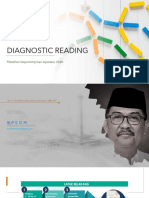 Diagnostic Reading: Pelatihan Kepemimpinan Aparatur 2020