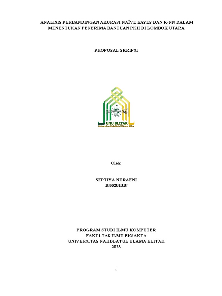 Proposal Skripsi - Septiya Nuraeni - 1955201019 - Ilkom 8a | PDF | Seni ...
