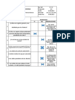 Cuestionario de Control Interno Clientes Nombre de La Empresa