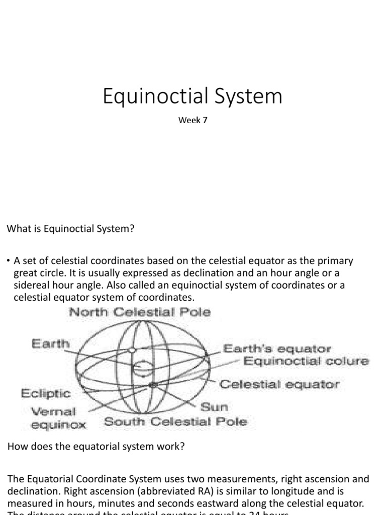 Equinoctial System | PDF | Cartography | Geophysics