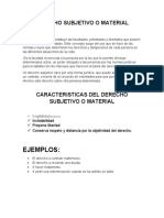 Derecho Subjetivo o Material de Edita Ordoñez (Exposicion)