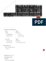 Computation For Design of Fan