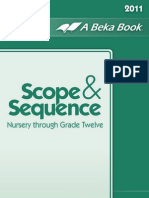 Scope and Sequence