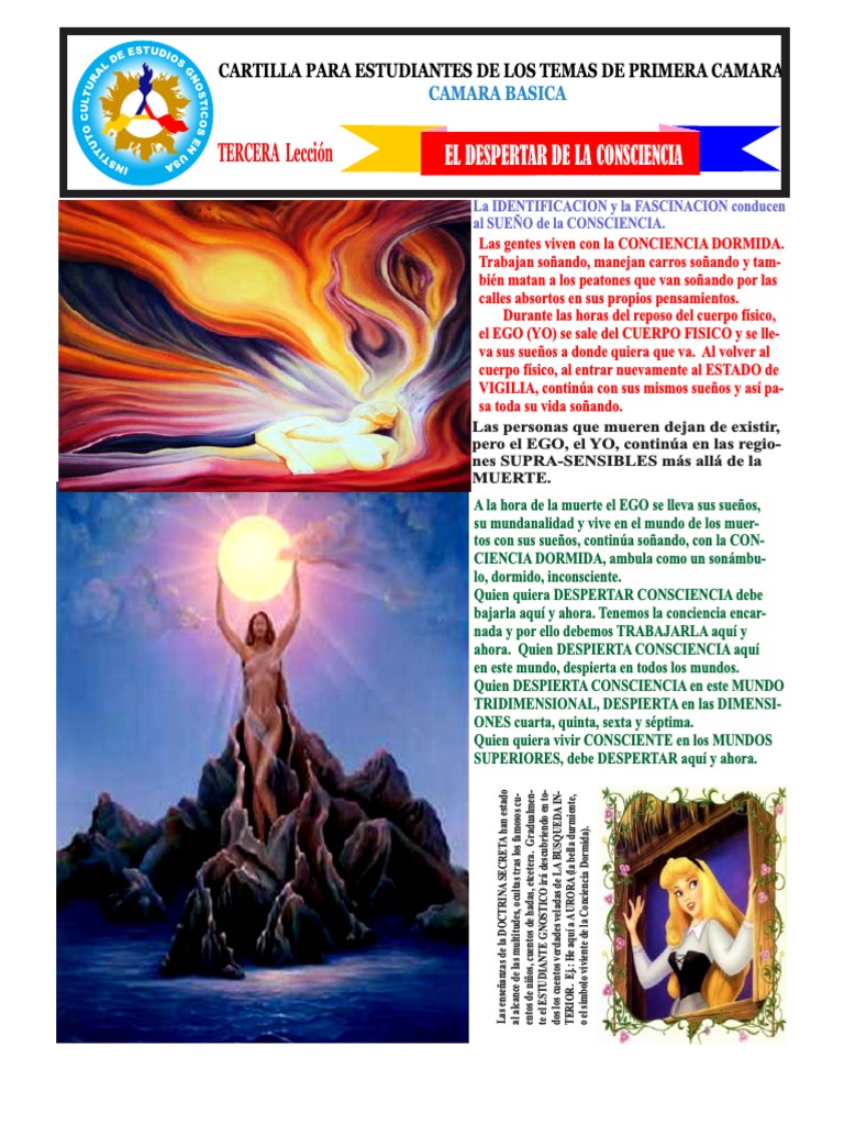 03 CARTILLA El Despertar de La Conciencia | PDF | Yo | Sueño