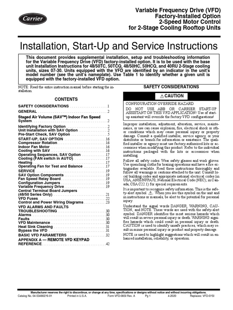 VFDHVAC ตัวอย่าง PDF Relay Thermostat