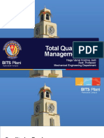 Total Quality Management: BITS Pilani