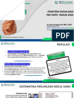 Pointers Sosialisasi: Pks FKRTL Tahun 2022