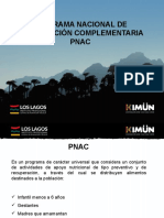 Programa Nacional de Alimentación Complementaria Pnac