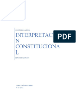 Interpretació N Constituciona L: Universidad Lucerna