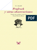 Prufrock y Otras Observaciones