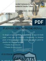 Universidad Autónoma de Sinaloa Facultad de Derecho Virtual: Tema: Fuentes Del Derecho Penal