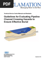 Guidelines For Evaluating Pipeline Channel Crossing Hazards To Ensure Effective Burial