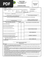 CS Form No. 7 Revised 2018 Clearance Form PDF | PDF | Economies | Business