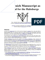 Voynich (17) - The Voynich Manuscript as a Manual for the Habsburgs