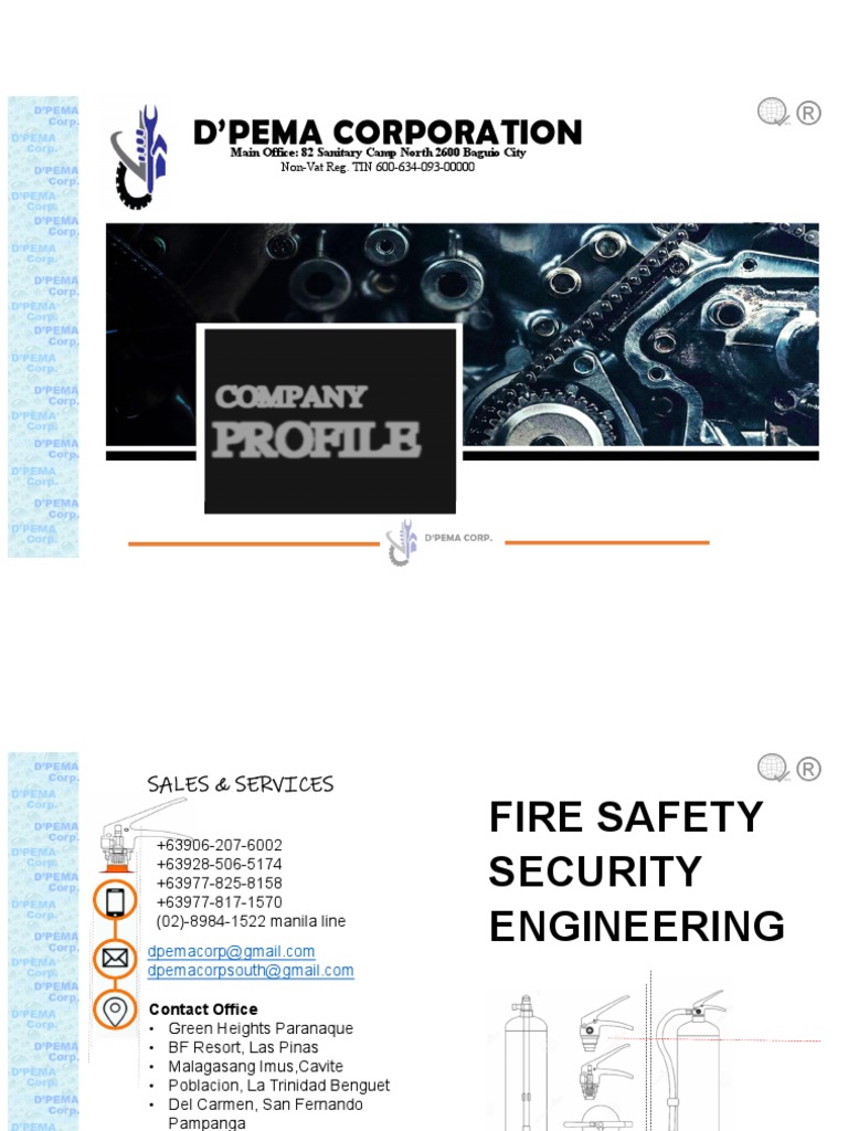 D'Pema Corporation Main Office 82 Sanitary Camp North 2600 Baguio